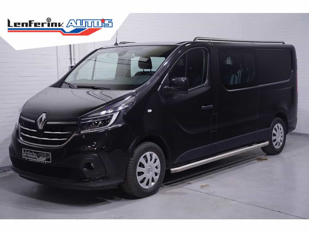 Renault Trafic 2.0 dCi 120 pk L2H1 Dubbel Cabine 5p, NAP Camera, Navi, Airco ECC, LED Koplampen, Sidebars