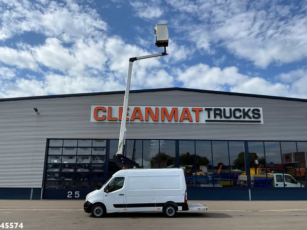 Renault Master T35 2.3 DCI Euro 6 Klubb 12,5 meter hoogwerker