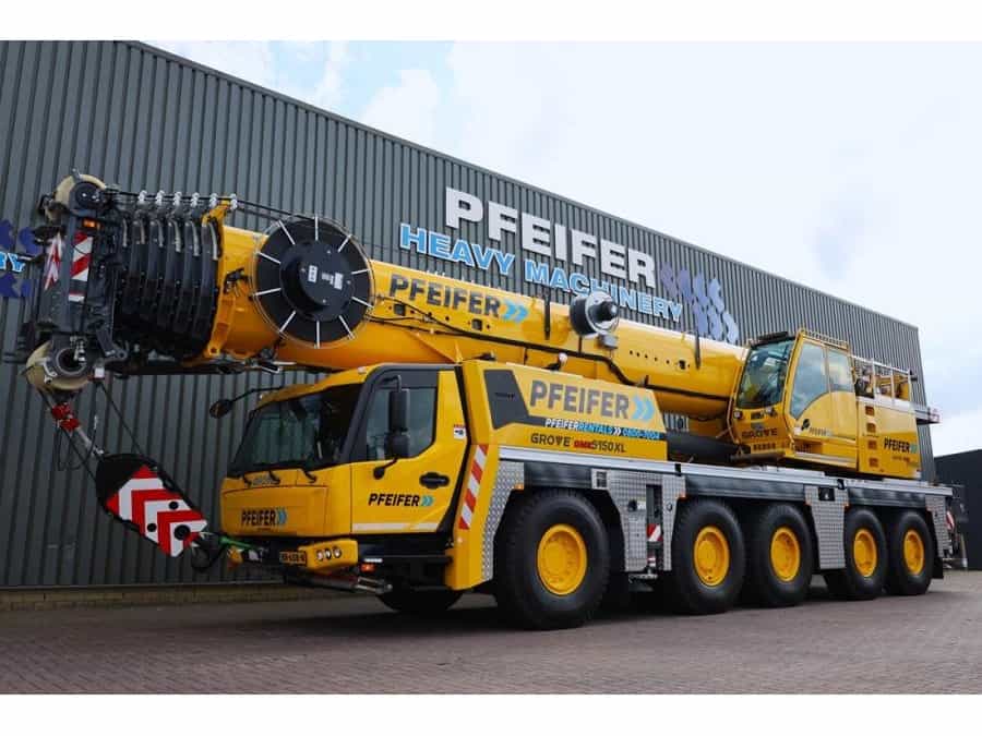 Grove GMK5150XL Available For Rent, Dutch Registration,