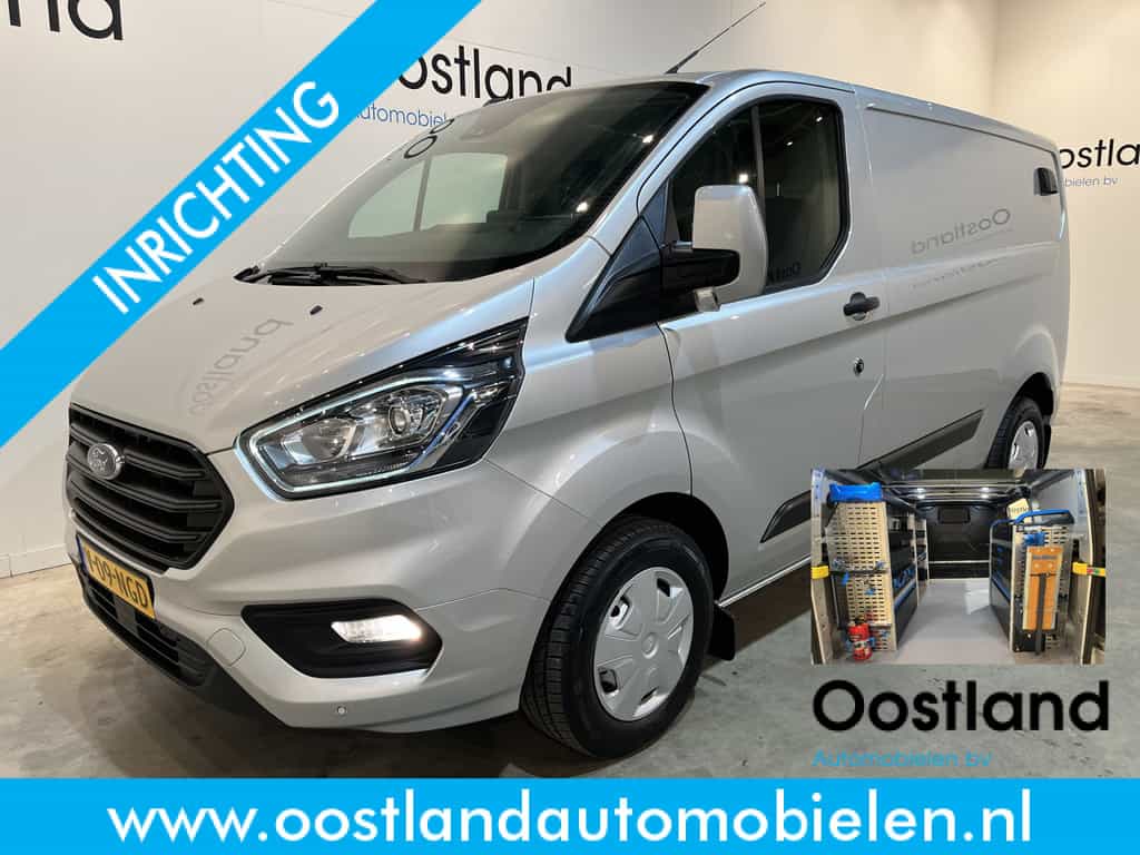 Ford Transit Custom 300 2.0 TDCI L1H1 Trend 130 PK / Euro 6 / Servicebus / Sortimo Inrichting /  Airco / Cruise Control / Camera / CarPlay / Navigatie / 3-Zits
