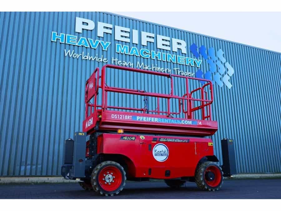 Magni DS1218RT Valid inspection, Diesel, 4x4 Drive, 12m