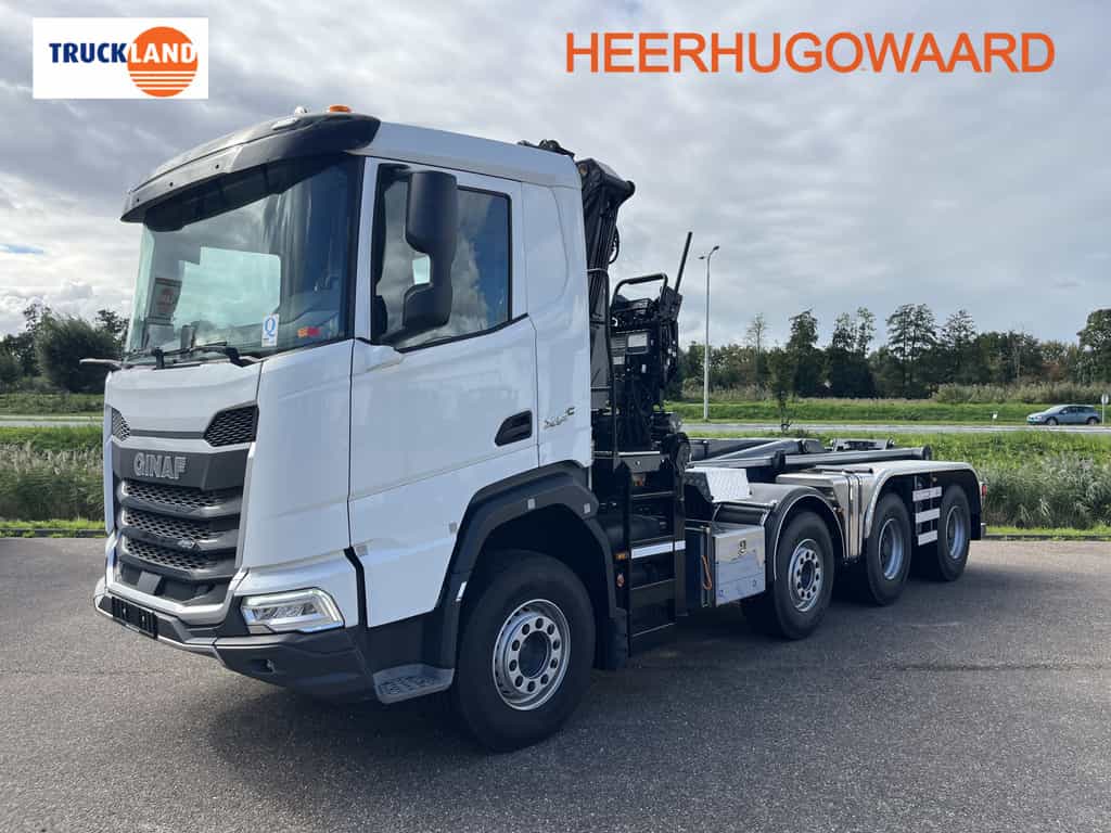 Ginaf 4243 TS HIAB Z-Hipro 191 met VDL 30T haakarm NIEUW met kenteken op 2024 met hefbare voorloopas ** READY TO GO **
