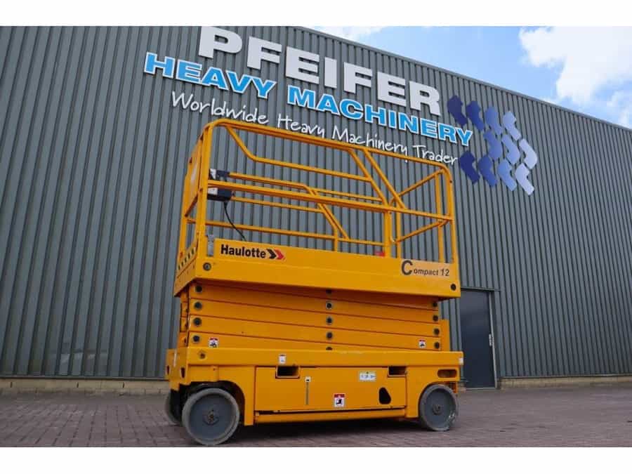 Haulotte Compact 12 Electric, 12m Working Height, 300kg Cap