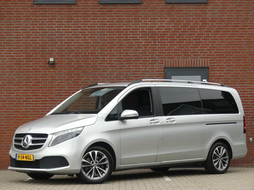 Mercedes-Benz V-klasse 220d Lang Dubbel Cabine Panoramadak Trekhaak/LED/Leer