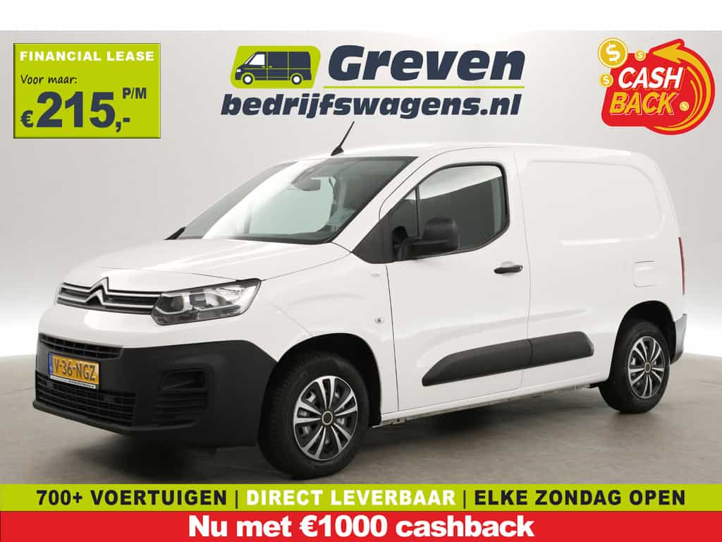 Citroën Berlingo 1.2 PureTech | Euro6 | 111PK | Benzine | Airco | Cruise | Parkeersens.