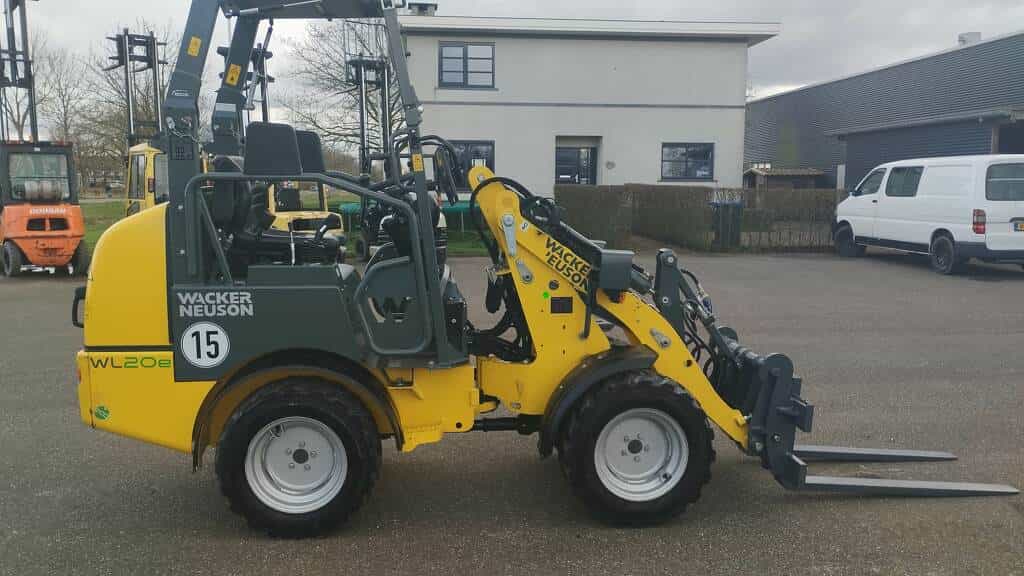 Promotie Wacker WL 20E Weidemann 1160E elek Shovel  2.4 ton bj 2021