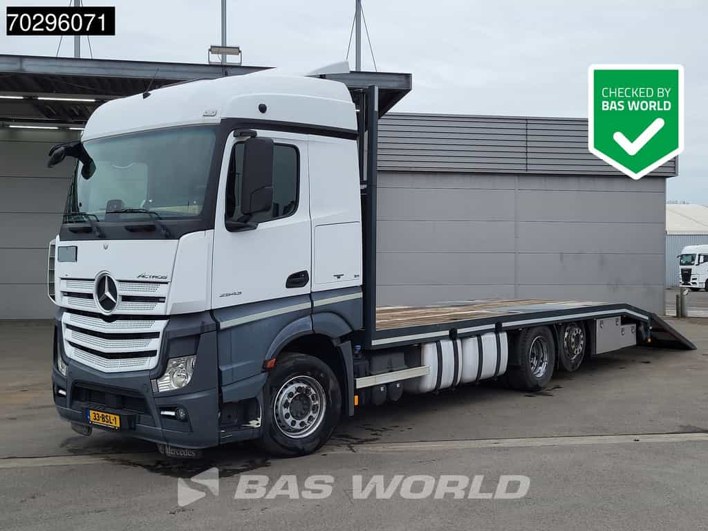 Mercedes Actros Actros 2543 6X2 NL-Truck Machine transporter oprijwagen Retarder Lift-Axle ACC Euro 6