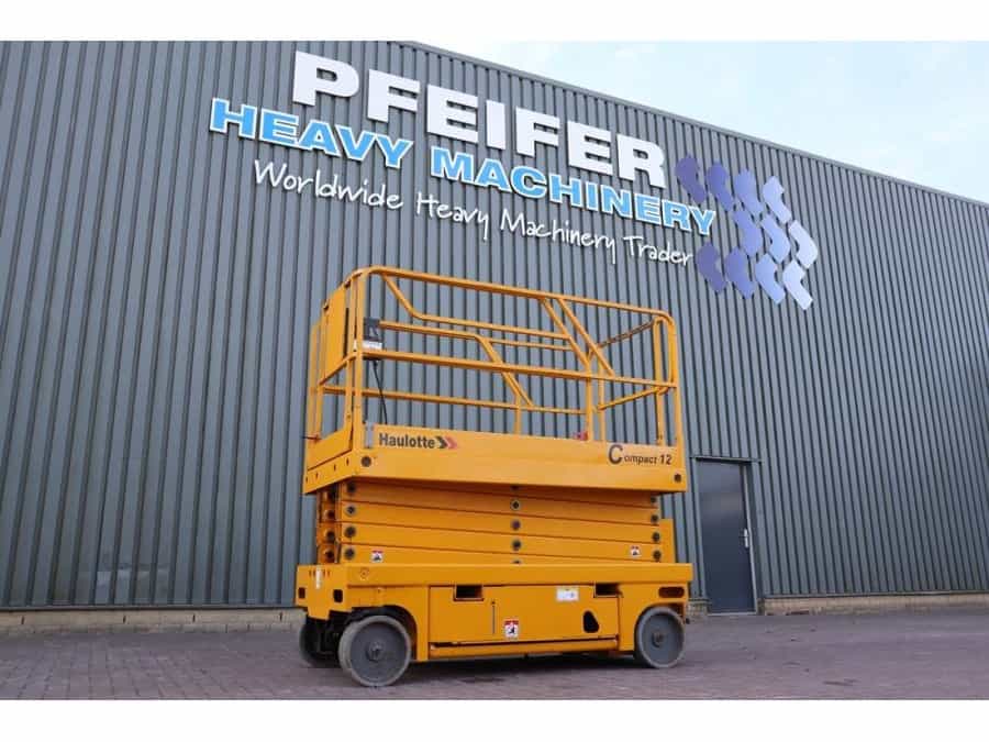 Haulotte Compact 12 Electric, 12m Working Height, 300kg Cap