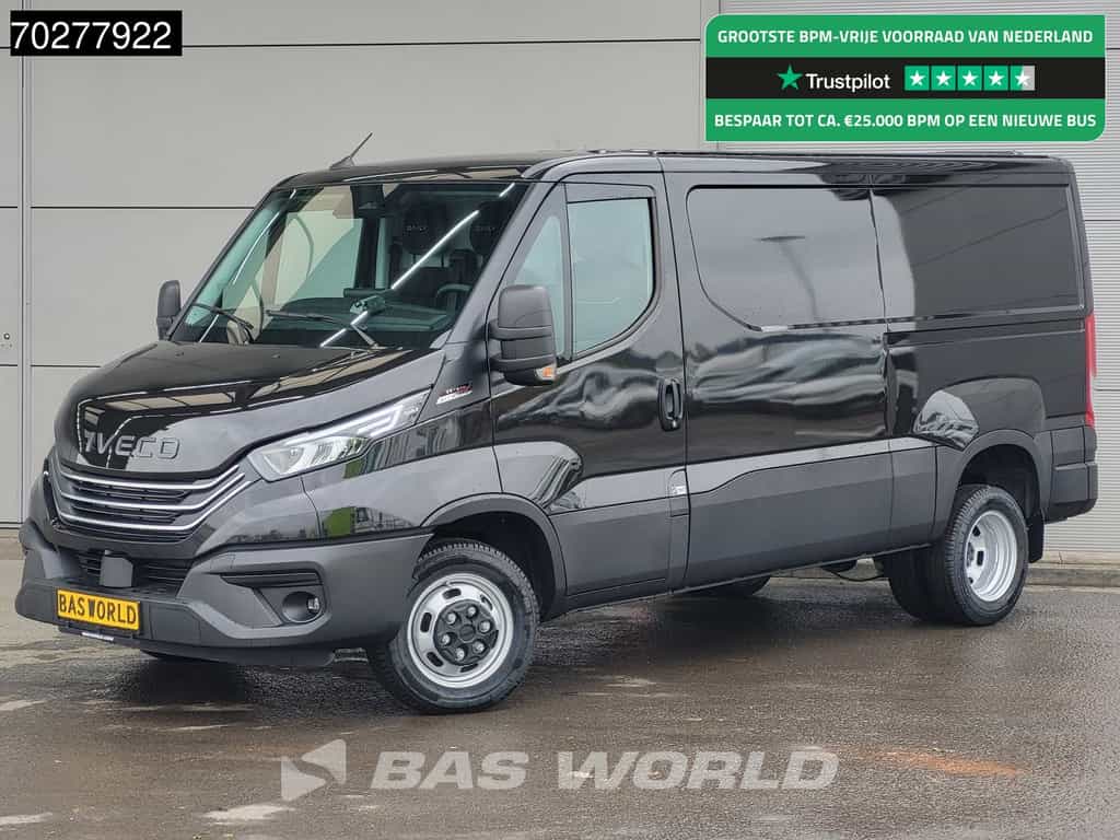 Iveco Daily 35C21 3.0L Automaat 210PK 3,5t Trekhaak L2H1 LED ACC Navi Airco Camera Parkeersensoren Euro6 L2 Airco Trekhaak