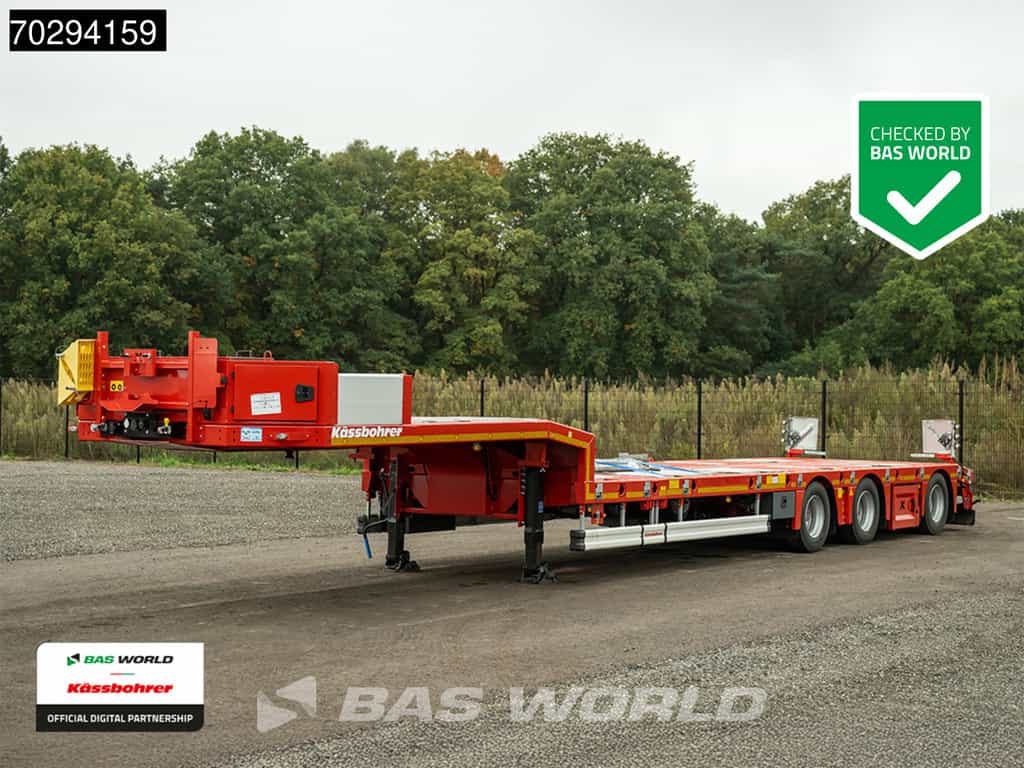 Kässbohrer LB3E 3 assen Extendable 600cm  Lift+Steering Axle Scand.