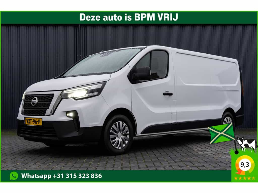 Nissan Primastar **dCi | L2H1 | Automaat | 150 PK | LED | Cruise | Airco | PDC | Euro 6**
