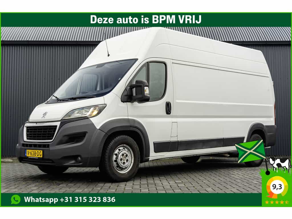 Peugeot Boxer **BlueHDI L3H3 | 160PK | Camera | Navigatie | Cruise | Airco | 3T Trekgewicht | PDC | Euro 6**