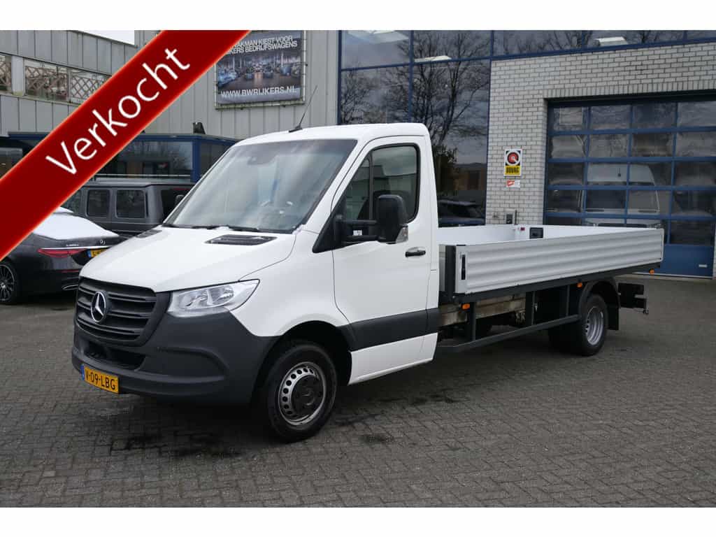 Mercedes-Benz Sprinter 514 CDI L3 Open laadbak Geveerde verwarmde stoel, MBUX met Apple Carplay / Android Auto