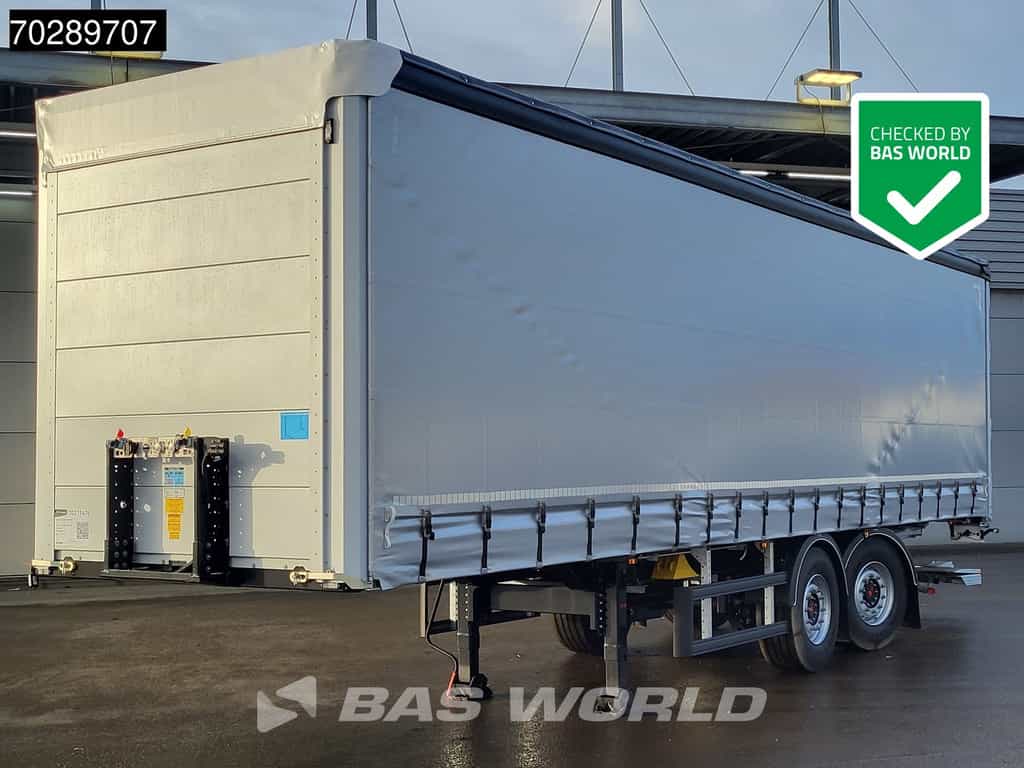 System Trailers NEW Laadklep Stuuras Hartholz-Bodenn