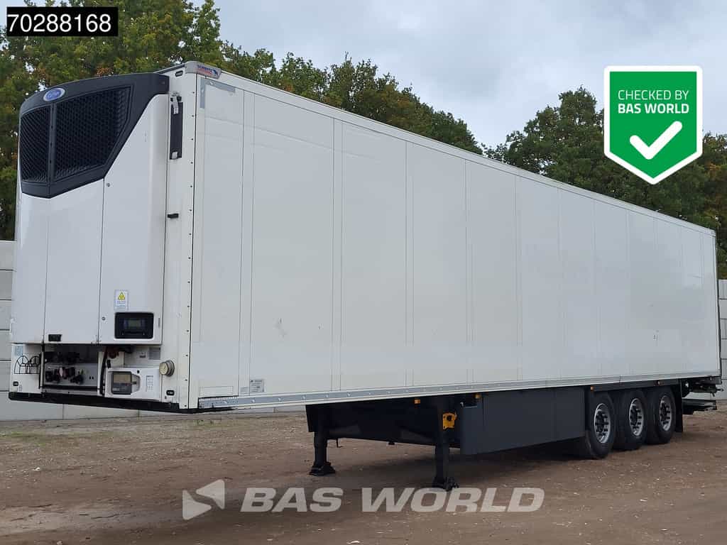 Schmitz Carrier 3 assen Doppelverdampfer Tailgate Palettenkasten Blumenbreit LBW ATP-FRC
