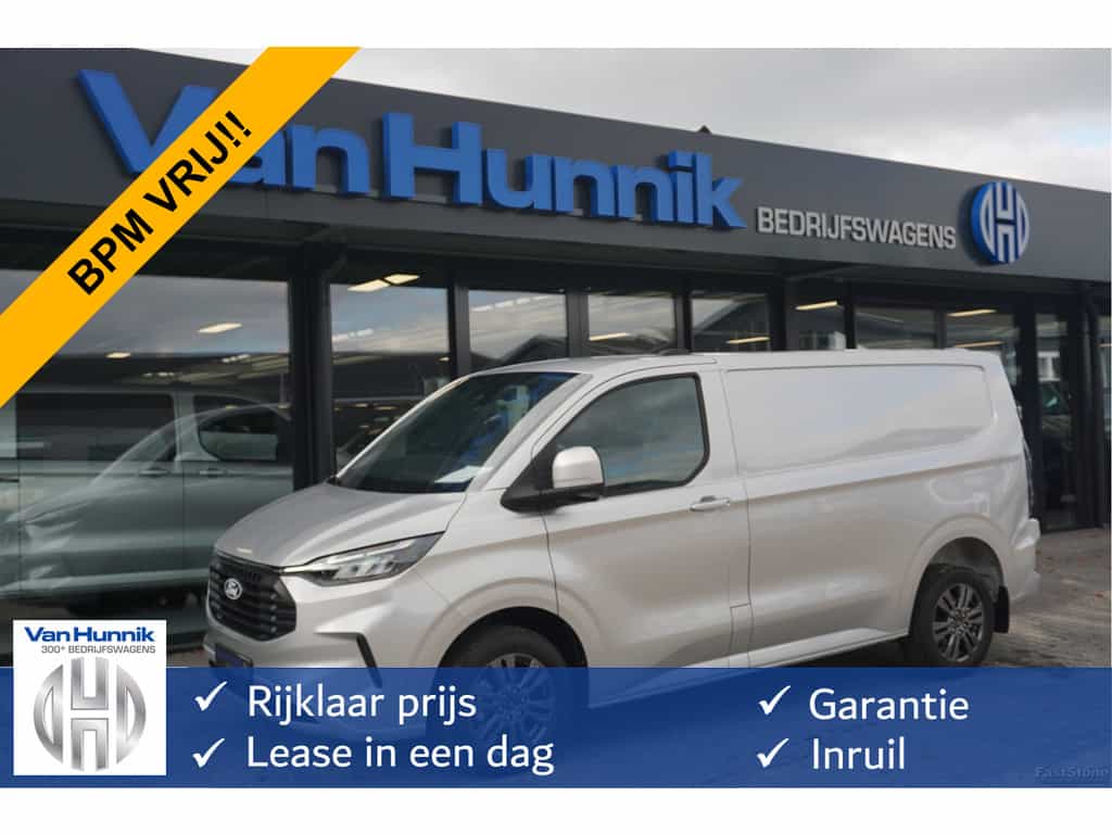Ford Transit Custom 300S 150PK Limited BPM VRIJ!! Navi, Cam, Adap. Cruise, 17" LM, Trekhaak!! NR. A179