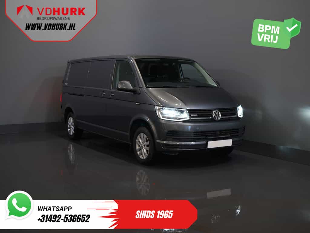 Volkswagen Transporter 2.0 TDI 150 pk DSG Aut. 4Motion L2 BPM VRIJ! 4x4/ 2x Schuifdeur/ LED/ Adapt. Cruise/ Alarm/ Stoelverw./ LMV/ Camera/ Airco