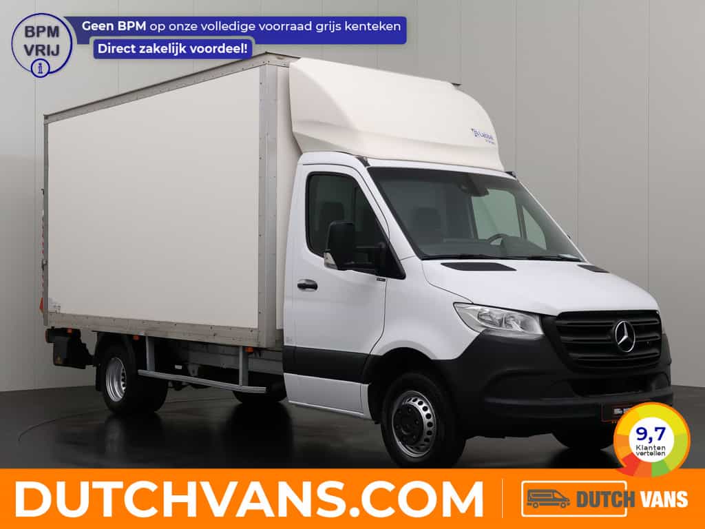 Mercedes-Benz Sprinter 515CDI 9G-Tronic Automaat Bakwagen+Laadklep | Airco | Cruise | Dakspoiler | 3-persoons