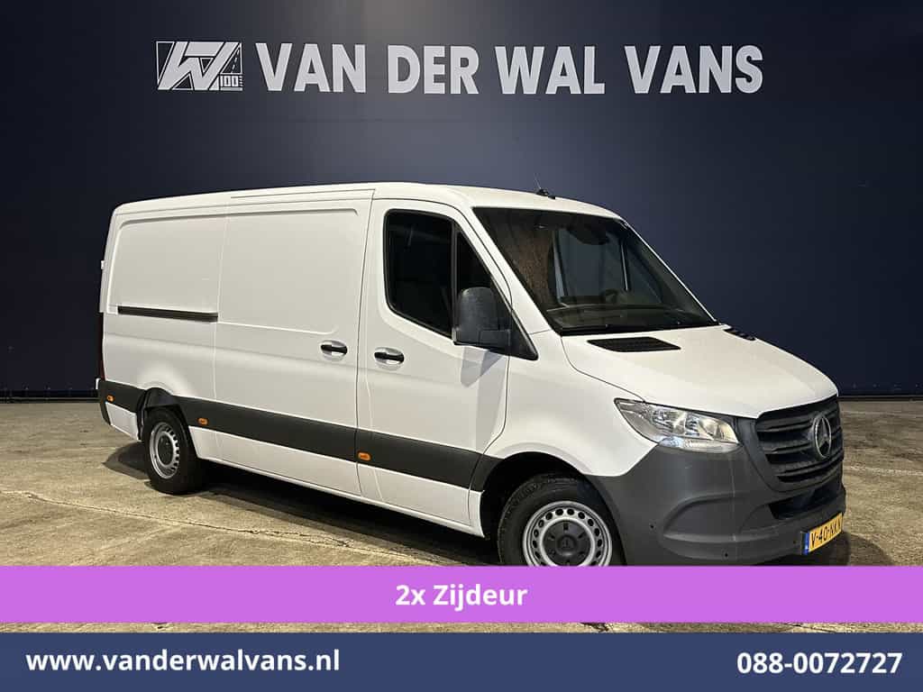 Mercedes-Benz Sprinter 316 CDI 164pk 3500kg Trekhaak L2H1 Euro6 Airco | 2x zijdeur | Camera | Navigatie | Apple Carplay Android Auto, Parkeersensoren, Bijrijdersbank