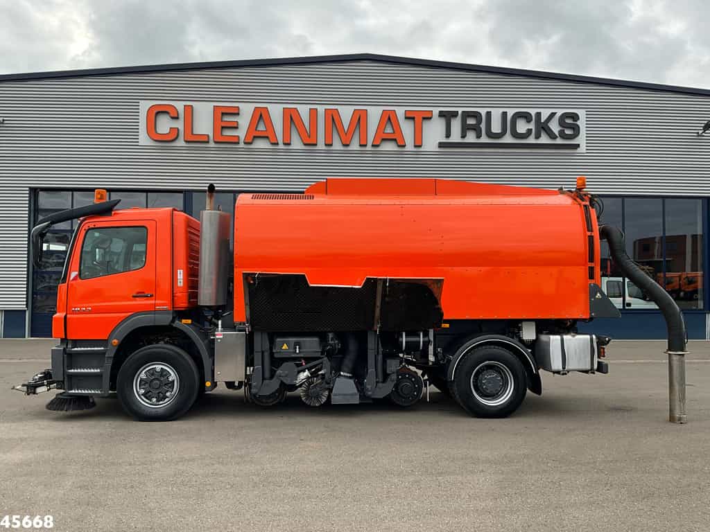 Mercedes-Benz Axor 1833 4x4 Schörling SORF Schienenreinigungs/Railway sweeper  Just 38.680 Km!