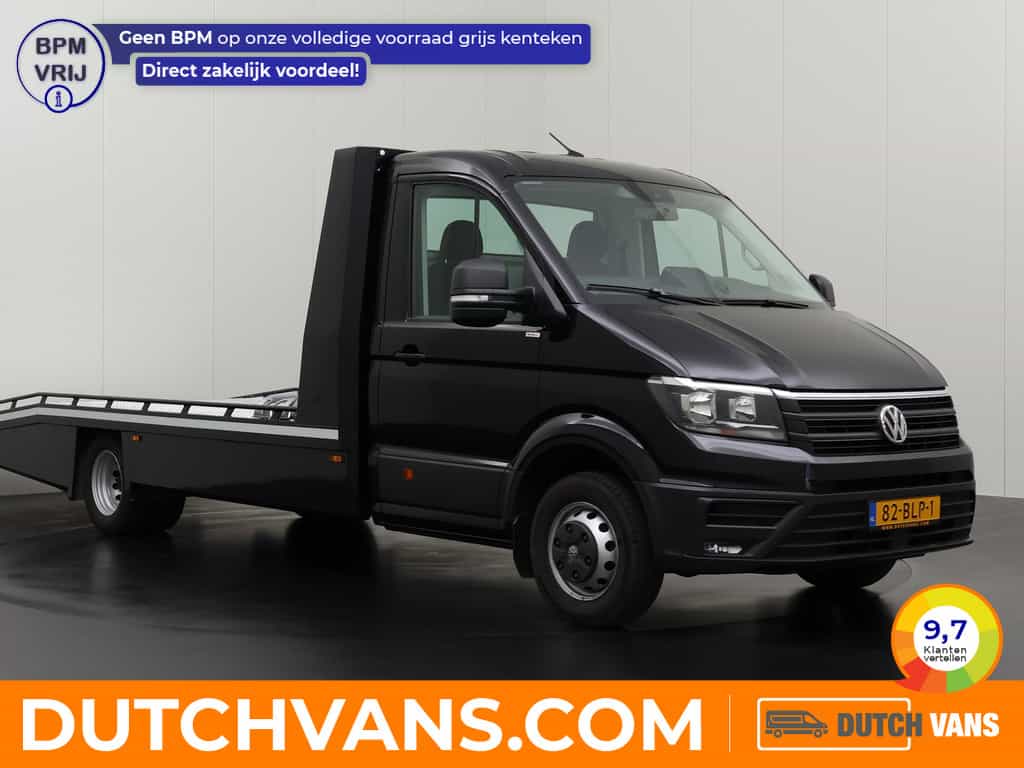 Volkswagen Crafter 2.0TDi 177PK Tijhof Oprijwagen | 3500Kg Trekhaak | Navigatie | Airco | Cruise