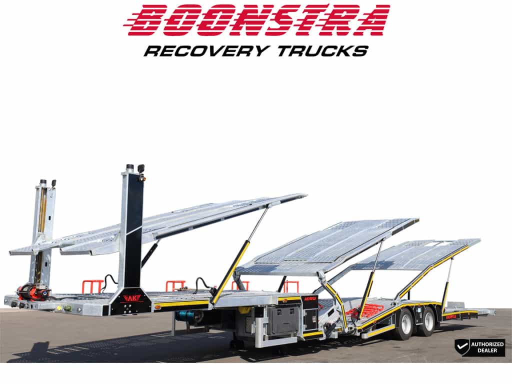 Aksoylu AKT2 6-Car Transport 2x Winch Remote TPMS NIEUW!! Direct leverbaar!! Trailer