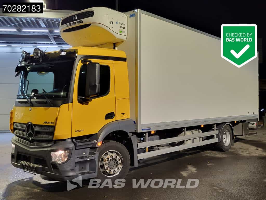 Mercedes Antos 1824 4X2 18tonner Thermo King T-1200R 1500kg Ladebordwand Automatic Euro 6