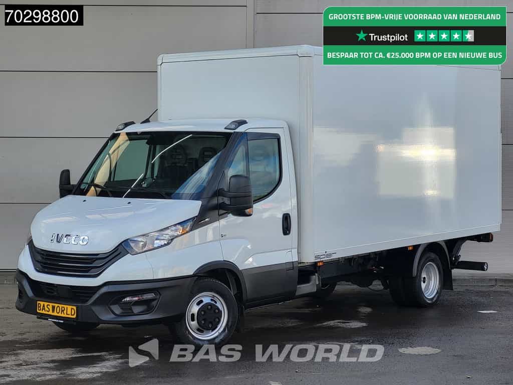 Iveco Daily 35C16 Laadklep Dubbellucht Bakwagen 160PK Airco Euro6 Meubelbak Koffer Airco