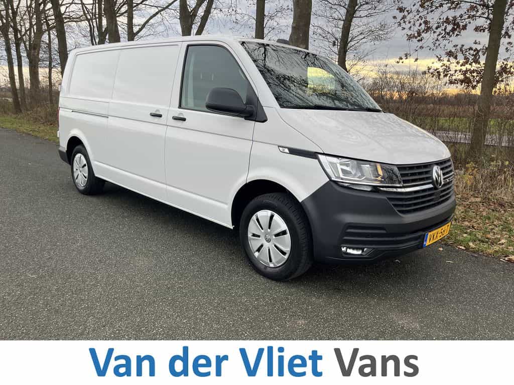 Volkswagen Transporter T6.1 2.0 TDI 150pk E6 L2 Lease €421 p/m, Airco, Navi, PDC, Sortimo inrichting, Trekhaak, Volledig onderhoudshistorie aanwezig