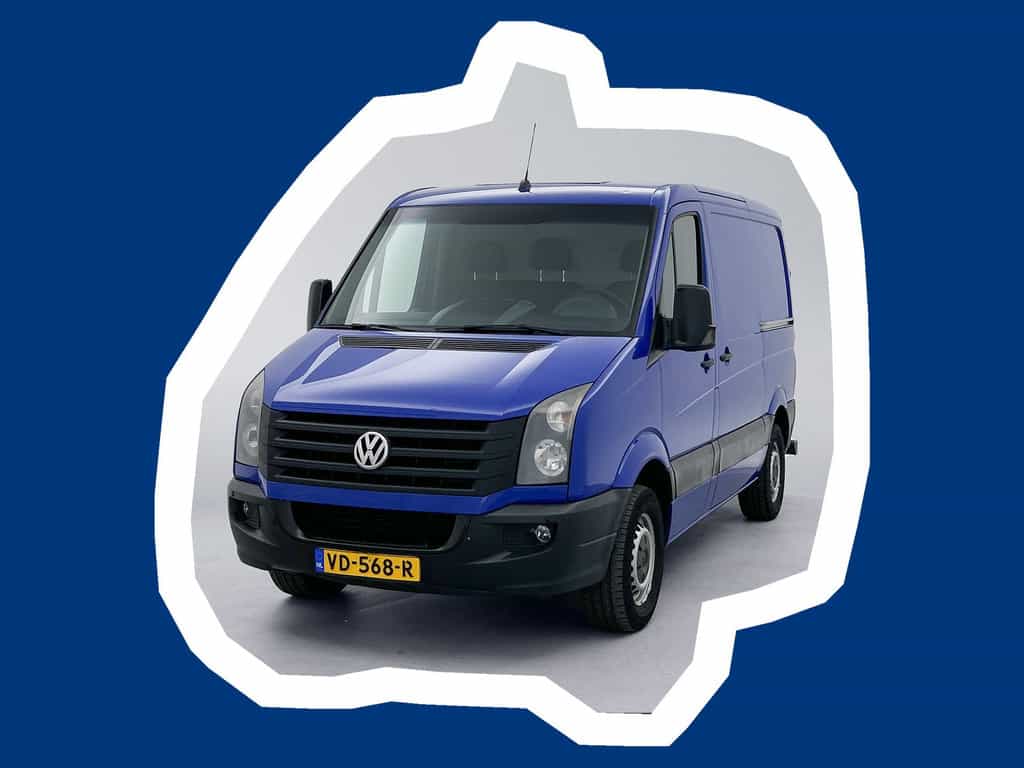 Volkswagen Crafter 35 2.0 TDI L1H1 2x schuifdeur Inrichting Lucht geveerde stoel Cruise control Airco