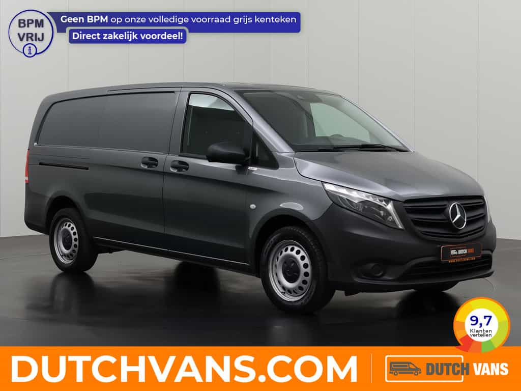 Mercedes-Benz Vito 116CDi Lang Business | Led | Trekhaak | Navigatie | Camera | 3-Persoons | Airco | Cruise