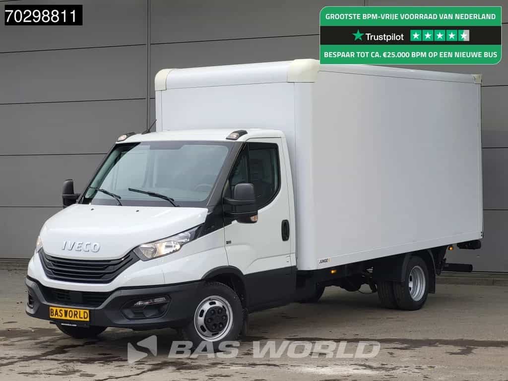 Iveco Daily 35C16 Laadklep Dubbellucht Bakwagen 160PK Airco Euro6 Meubelbak Koffer Airco