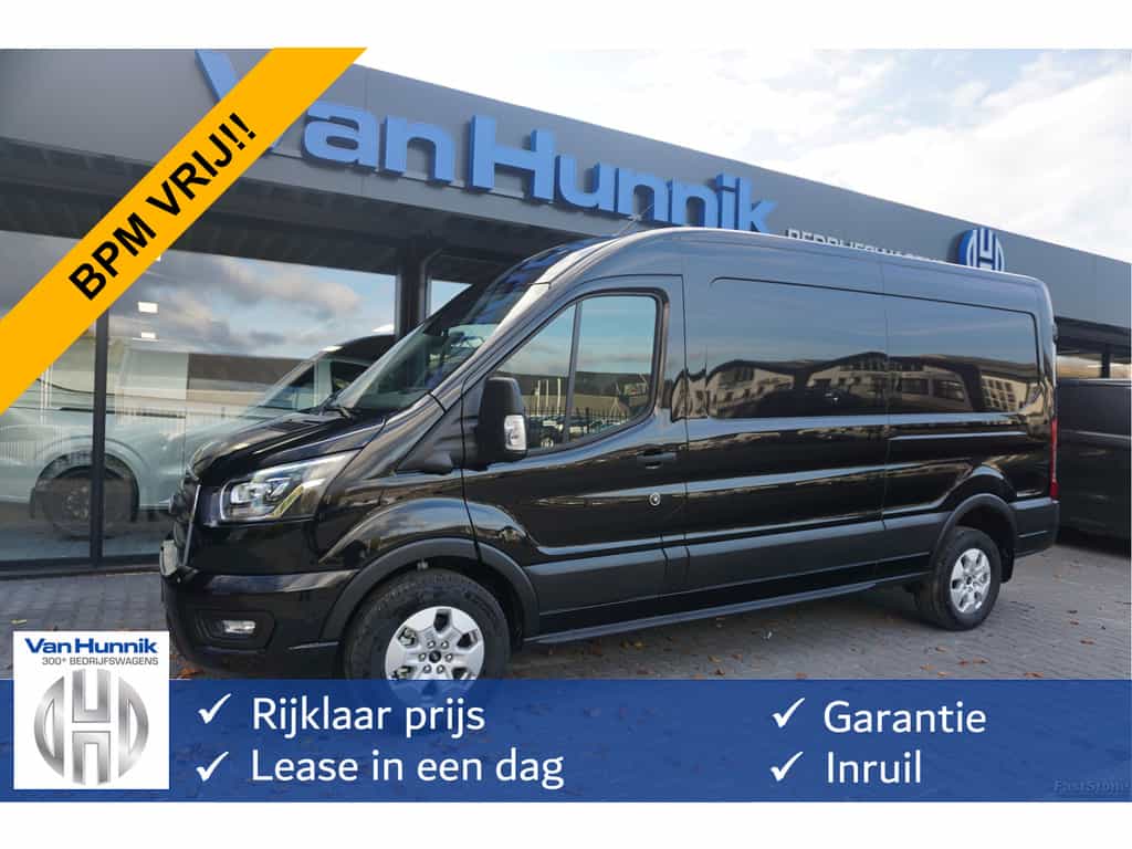 Ford Transit 350L L3H2 Limited AUT-10 RWD 165PK BPM VRIJ 3.5T Trekhaak, Navi, Adap. Cruise, 360° Cam!! NR. A199