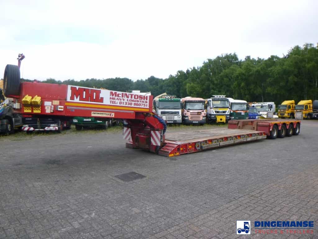Faymonville 4-axle lowbed trailer 88t STBZ-4AV