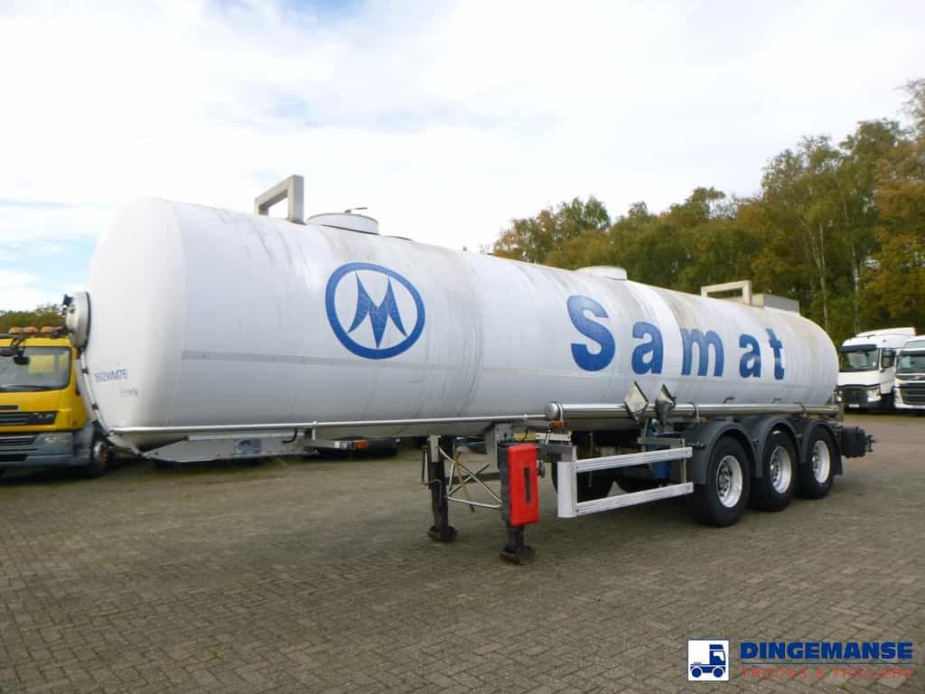 Maisonneuve Chemical ACID tank inox L4BH 22.4 m3 / 1 comp (caustic soda)