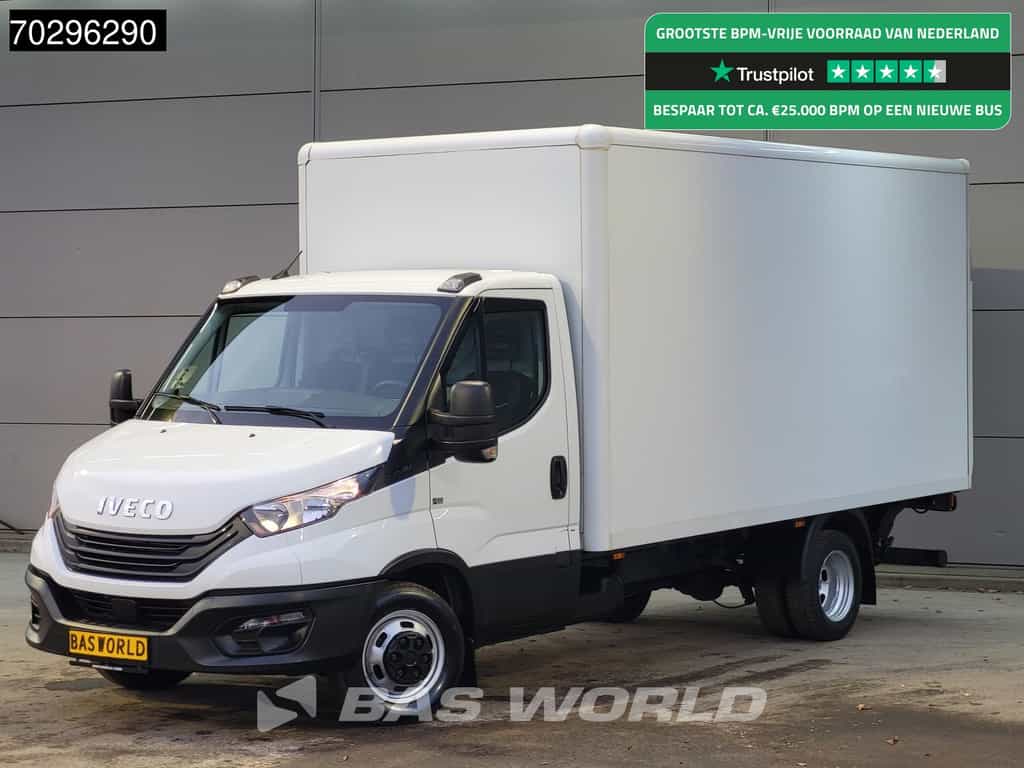 Iveco Daily 35C16 Laadklep Dubbellucht Bakwagen 160PK Airco Euro6 Meubelbak Koffer Airco