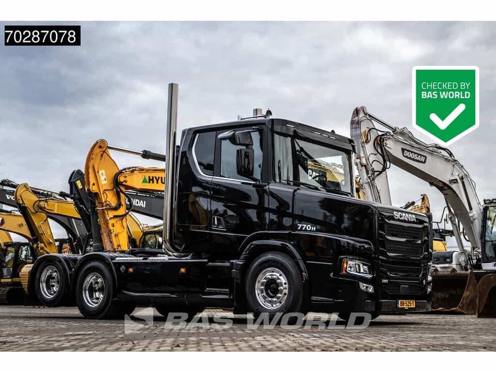 Scania R R770T 6X2 1 of 1! TUFT Torpedo Full-Air Retarder Liftachse Leder Alcoa's V8 Euro 6