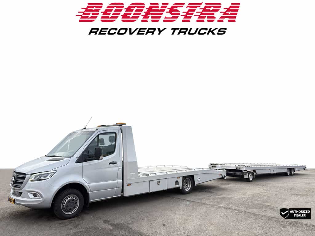 Mercedes-Benz Sprinter 519 V6 Tijhof Winde Tijhof TS5400 Luft autotransporter