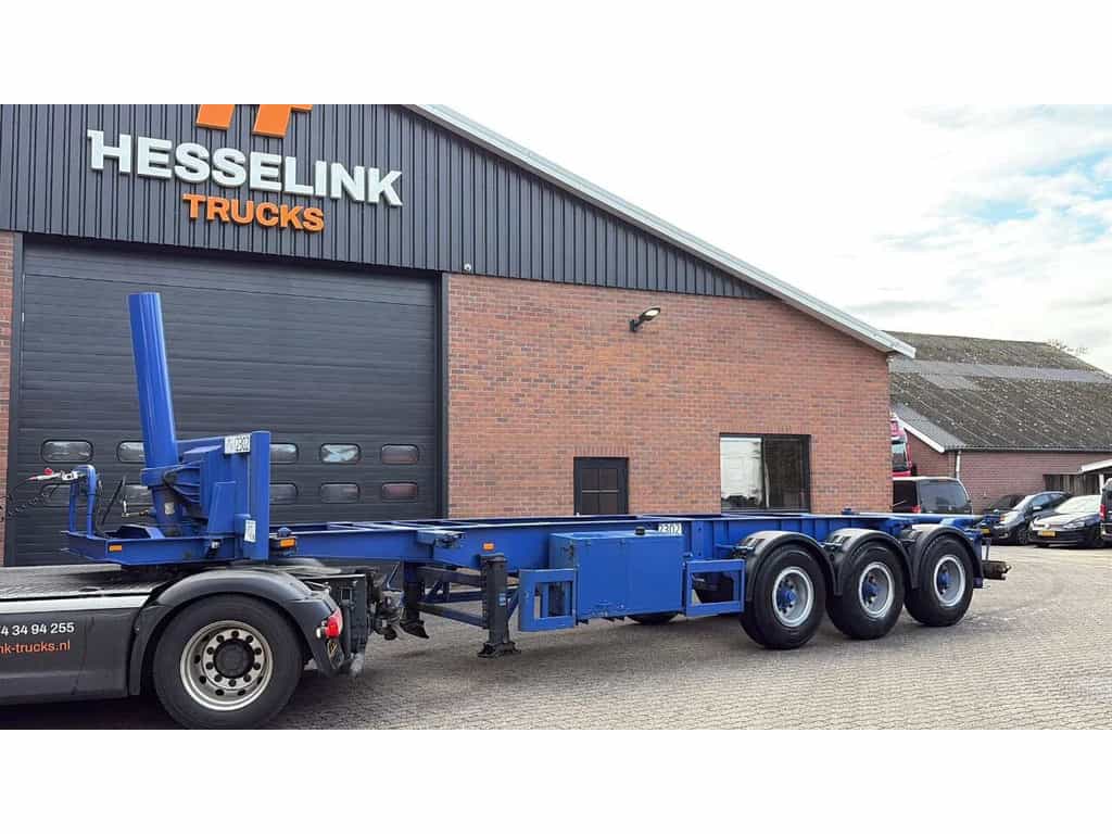 Hendricks 20ft container Kippchassis 24V hydraulic Self support! container chassis semi-trailer