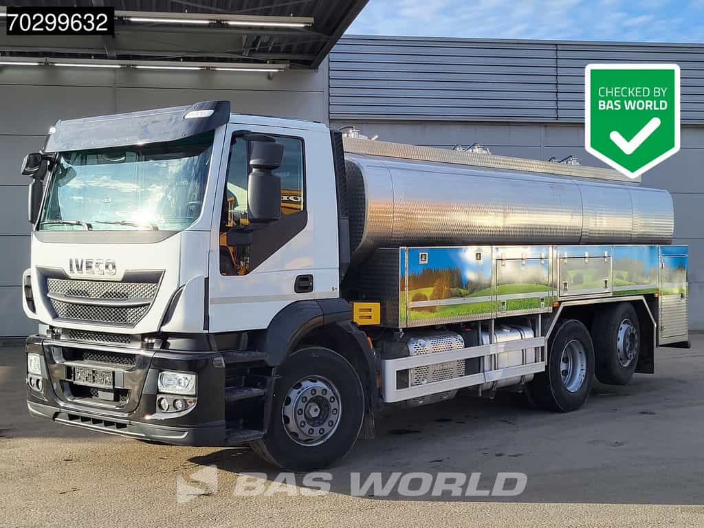 Iveco Stralis 460 6X2 15900 LTR Retarder Lift/Steering Axle ACC Euro 6