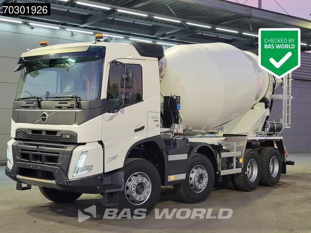 Volvo FMX 430 8X4 NEW! 10m3 Mixer Automatic Big-Axle  Euro 6