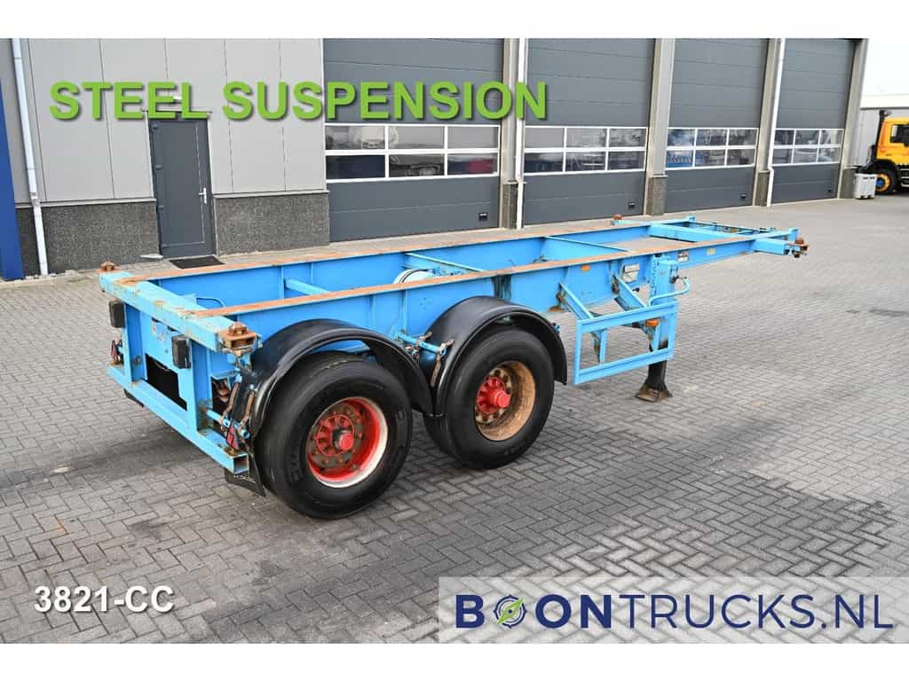 Köhler CS 20/2 CHASSIS | 20ft * STEEL SUSPENSION * BPW / DRUM * 9x AVAILABLE