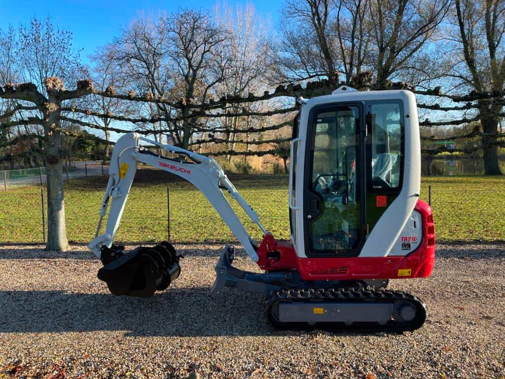 Takeuchi TB216 Minigraver / Mini graver