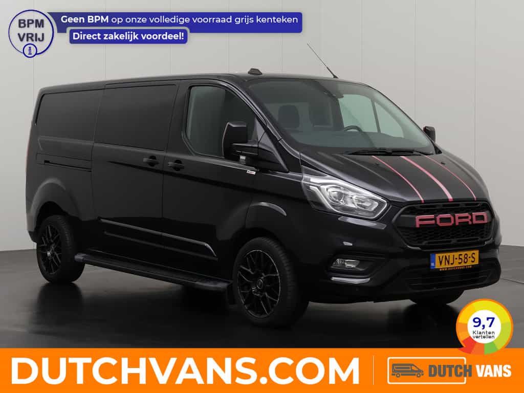 Ford Transit Custom 2.0TDCI 170PK Automaat Lang Limited Dubbele Cabine | Navigatie | Camera | 2xSchuifdeur | Trekhaak | Airco | Cruise