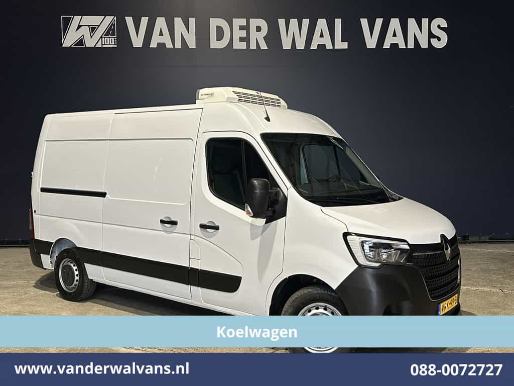 Renault Master 2.3 dCi 136pk L2H2 Koelwagen Thermoking V-300 MAX Vriezen -20°C tot verwarmen + 20°C Dag + Nacht  Euro6 Airco | Navigatie, Camera, 2500kg Trekhaak, LED, Cruisecontrol, Parkeersensoren, Bijrijdersbank