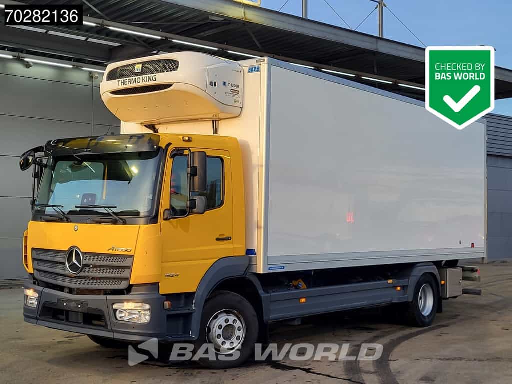 Mercedes Atego Atego 1524 4X2 15tonner Thermo king T-1200R 1500kg Ladebordwand Euro 6