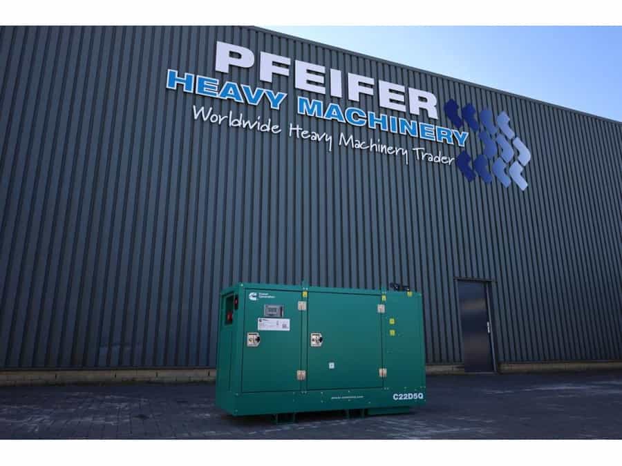 Cummins C22D5Q Declaration of Conformity, Diesel, 22kVA, A