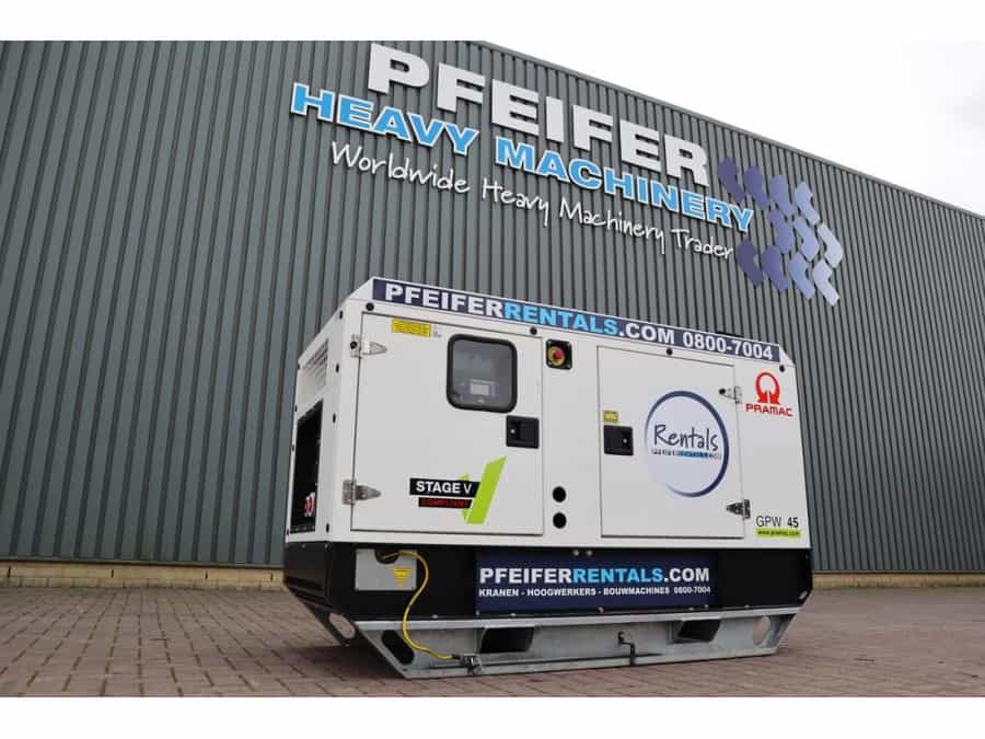 Pramac GPW45Y/FS5 Valid inspection, *Guarantee! Diesel, 4