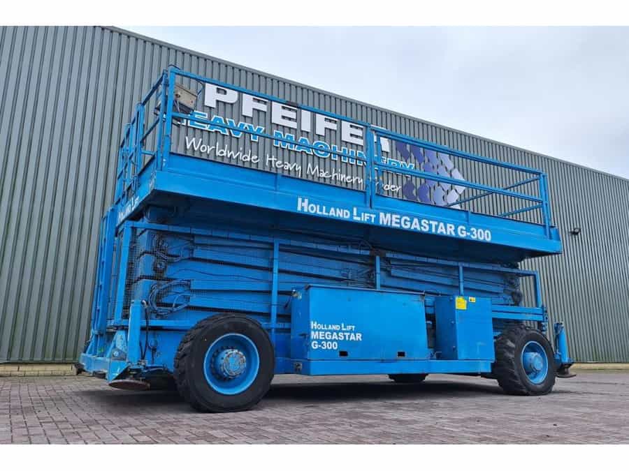 Holland Lift Megastar G300 Diesel, 4x4x4 Drive, 33.5m Working H