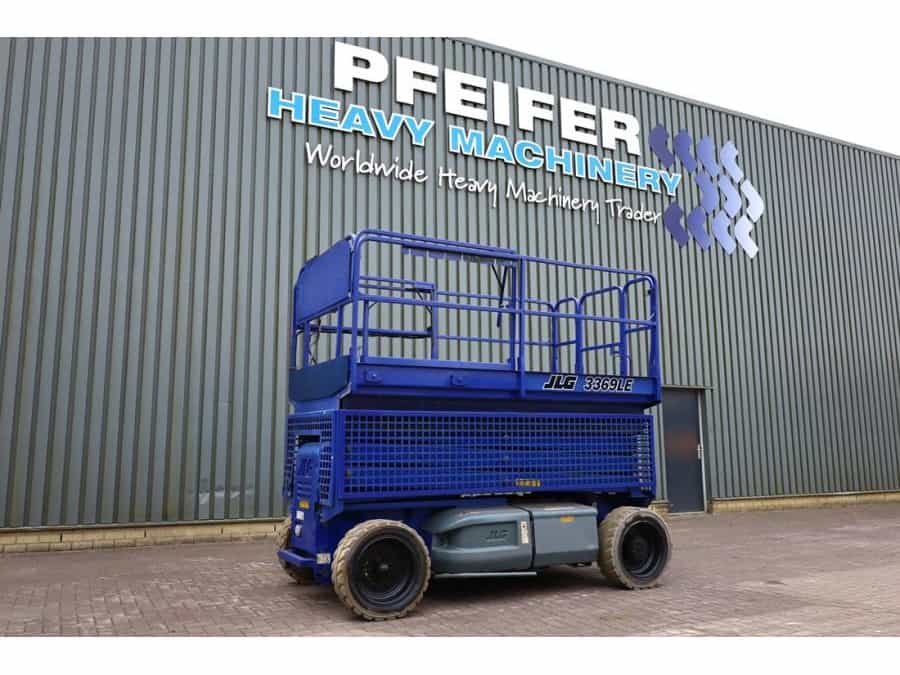 JLG 3369LE Electric, 12m Working Height, 450kg Capacit